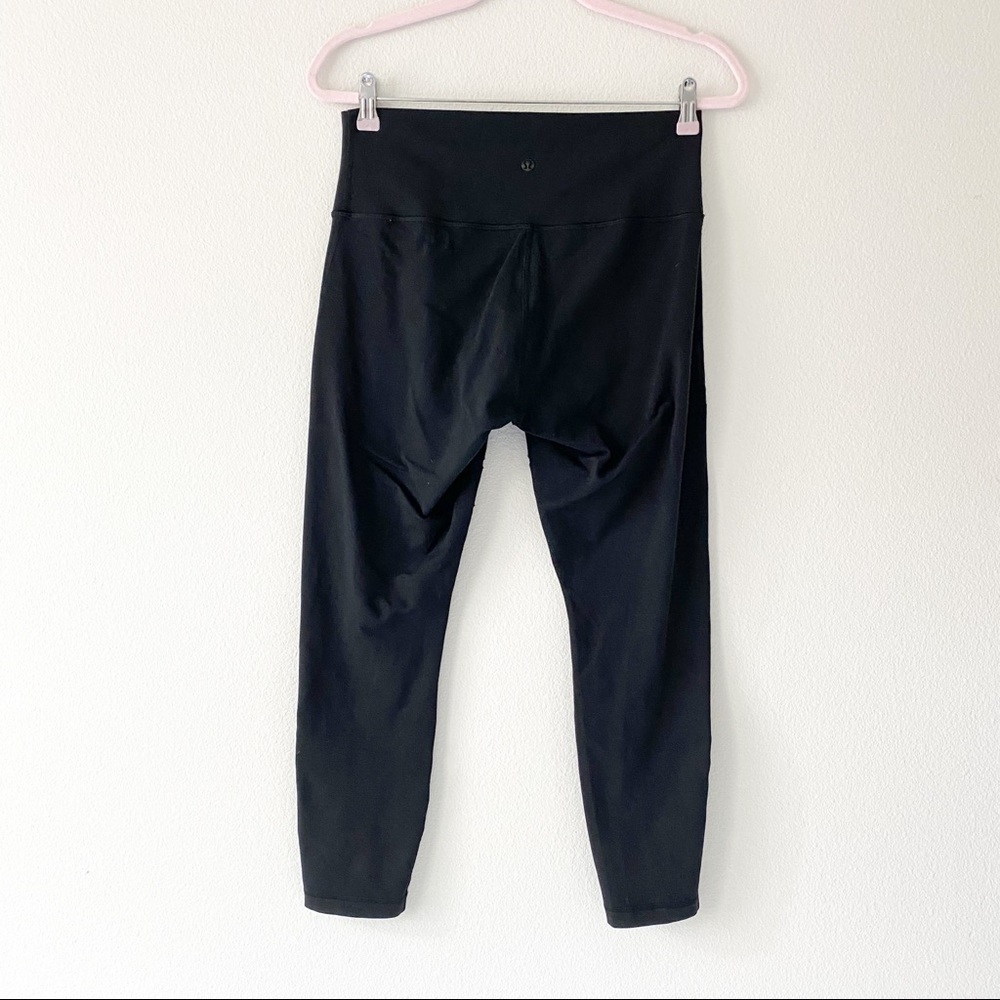 ❤️SOLD❤️Lululemon High Times Tech Mesh Crop Leggin - Picture 5 of 8